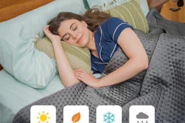 HILU Schlafdecke: Natürliche Thermoregulation für erholsamen Schlaf