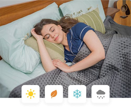 HILU Schlafdecke: Natürliche Thermoregulation für erholsamen Schlaf