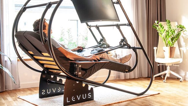 LEVUS Zero Gravity für Ihren Körper: Schweben im Home-Office