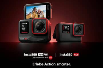 Insta360 Ace Pro und Ace KI-betriebene Actionkameras