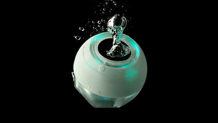 Bath Bot von Lush: Bild mit grünem Licht