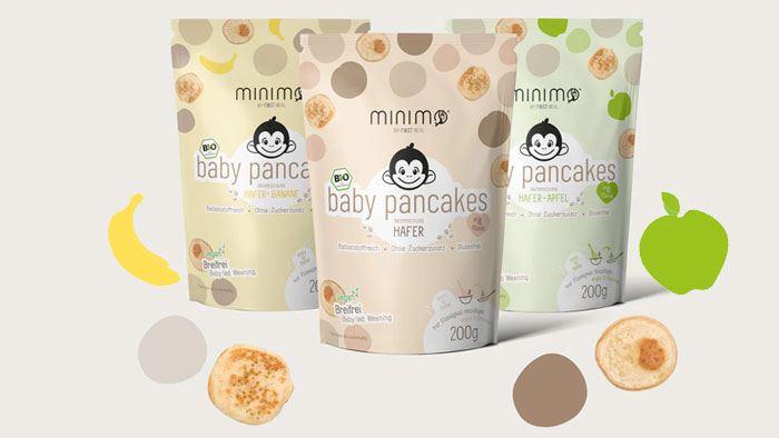 Vegane Baby-Pancakes: Minimo MyFirstMeal