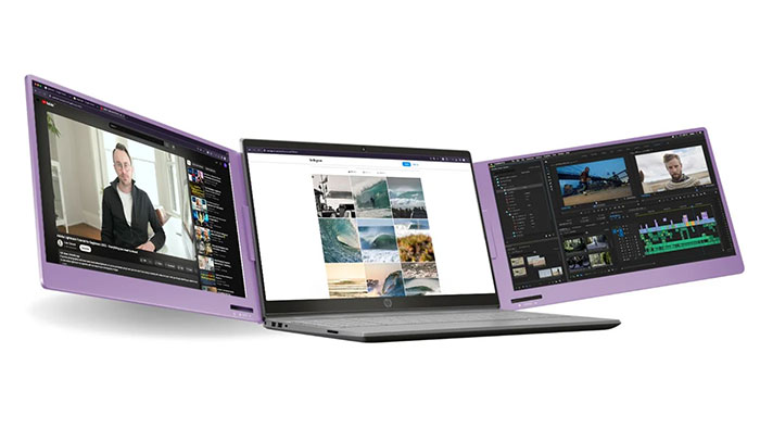 Dual-Screen Erweiterung für Laptops