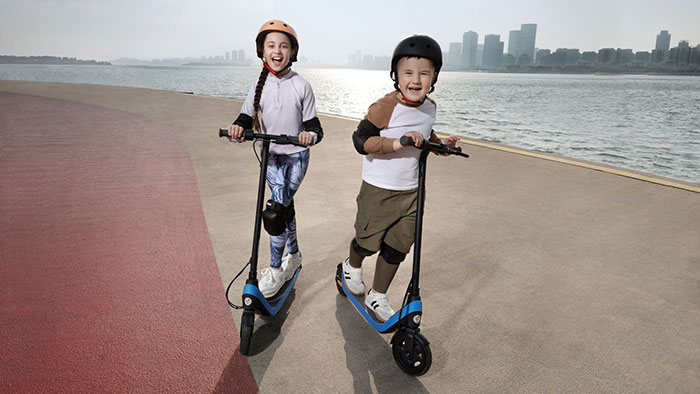 Mit dem Segway C2 Lite am Meer