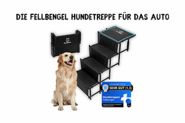 Fellbengel Hundetreppe Auto