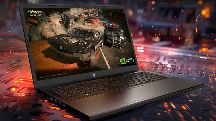 Acer Laptop beim Gaming