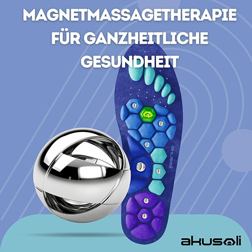 Magnetische Stimulation für dauerhafte Fußmassage