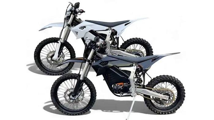AMP Moto RR Elektro-Dirtbike Farben