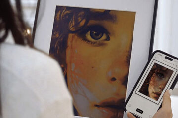 BLOOMIN8: Intelligente E-Ink Farbleinwand
