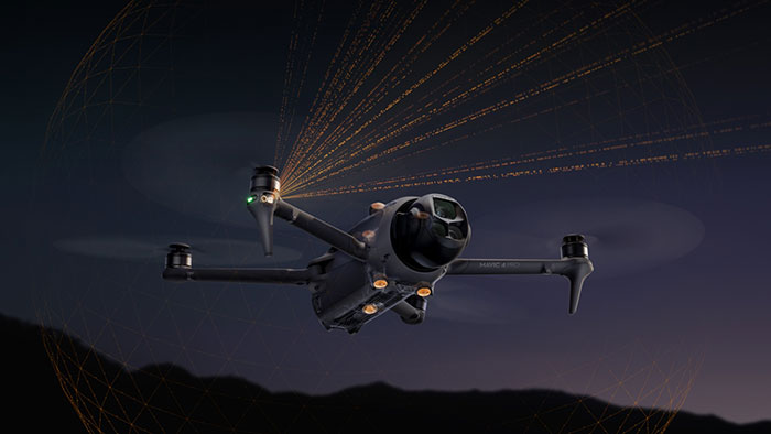 ActiveTrack 360° und Hinderniserkennung bei Nacht