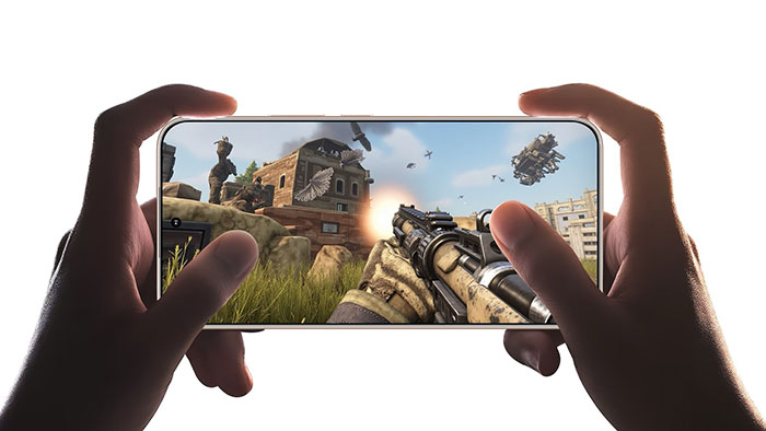 Brillantes 6,55" AMOLED-Display mit 120 Hz