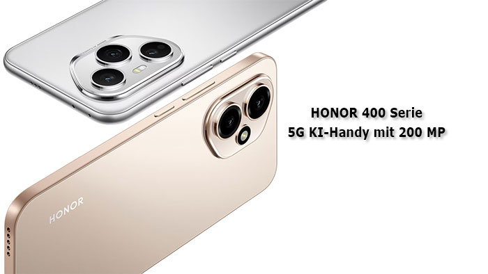 HONOR 400 Serie 5G KI-Handy mit 200 MP
