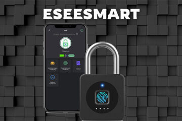 Eseesmart Fingerabdruck Vorhängeschloss