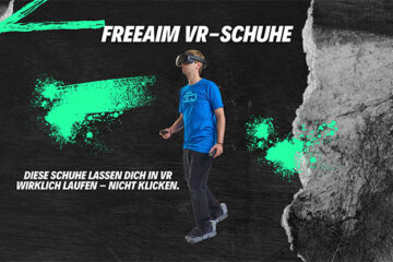 Freeaim VR-Schuhe erleben