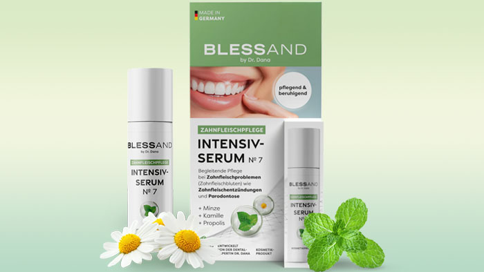 Natürliche Zahnfleischpflege mit BLISSAND
