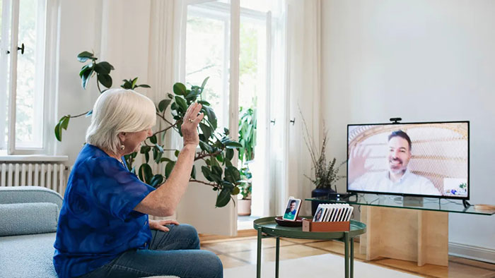 Warum ein Handy-Ersatz auf dem Fernseher?
