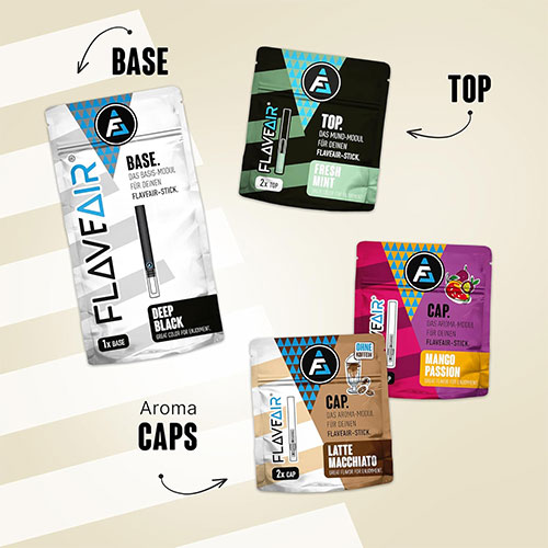 FlaveAir Aroma-Stick: Caps