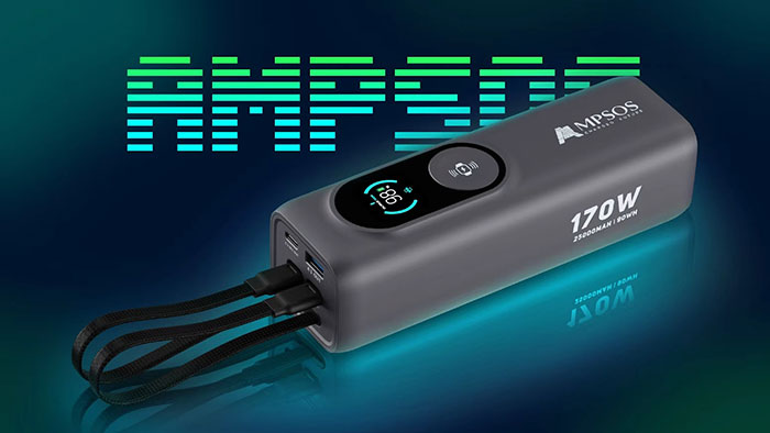 AMPSOS 5-in-1 Powerbank