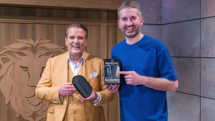 HornyFeet (links) Ralf-Duemmel (rechts) Peter-Kreitmeir