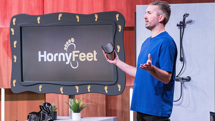 Warum Hornhaut in der Dusche entfernen so praktisch ist Presentation bei DHDL