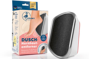 HornyFeet aus DHDL: Hornhautentferner für die Dusche