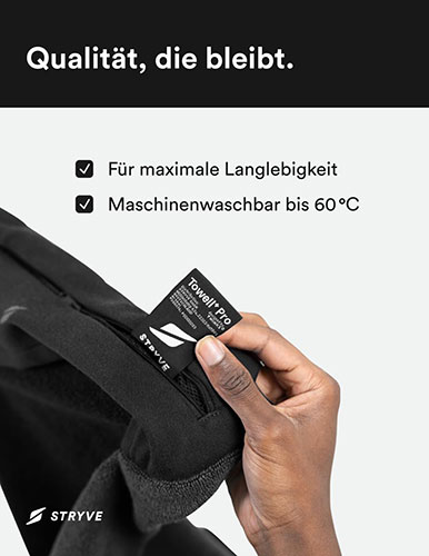STRYVE Sporthandtuch Langlebigkeit