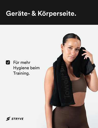 STRYVE Sporthandtuch Hygiene