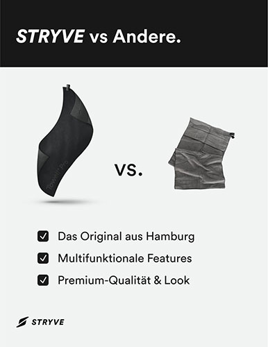 STRYVE Sporthandtuch Vergleich