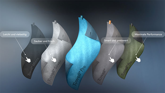 STRYVE Sporthandtuch Fitnessstudio Allrounder