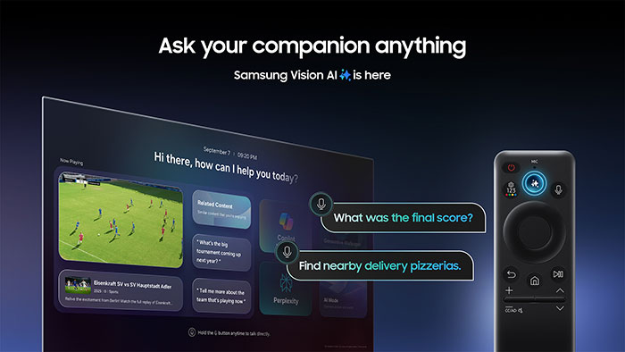 Technik hinter Samsung Vision AI Companion