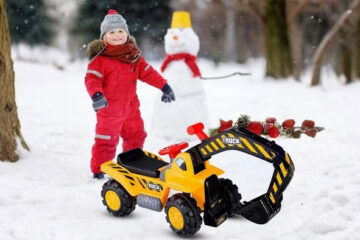 Aufsitzbagger Kinder ab 3 Jahre